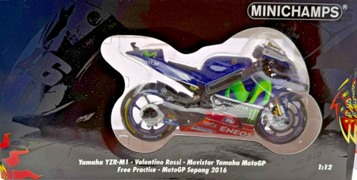 Minichamps vr46 yzr - minichamps, 1:12