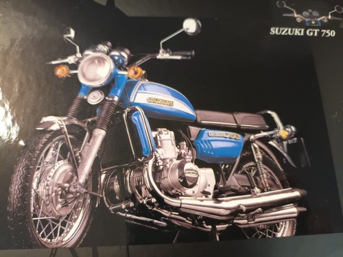 Suzuki 750 blu 1973 - 750,